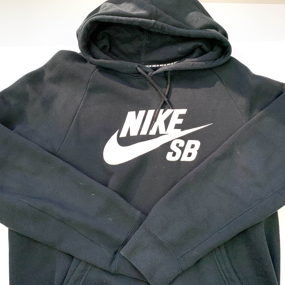 Nike SB Hoodie Mens Large L Black